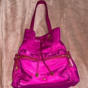 Lauren Ralph Lauren Fuchsia Shoulder Bag
